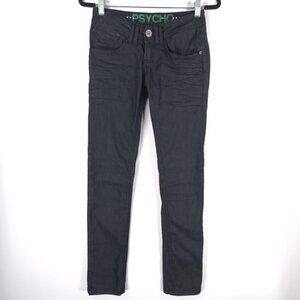PSYCHO COYBOW Women’s DANA-S Tight-Fit Jeans 6020G-082W Size 27